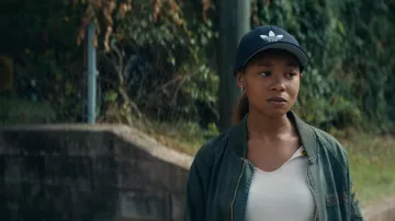 Adidas Originals hat cap in black worn by Briana aka lil Lawless (Jamila C. Gray) as seen in On the Come Up