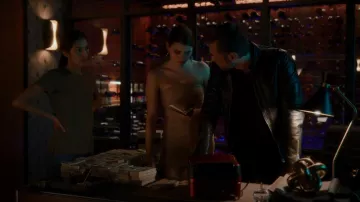 Alexander Wang Fringe Tube Dress worn by Nadia Morales (Eva De Dominici) as seen in The Cleaning Lady (S02E03)