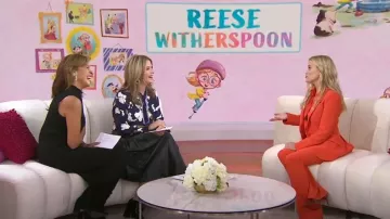 Alexander McQueen Classic Suiting Pants usado por Reese Witherspoon como se ve en Today with Hoda & Jenna el 4 de octubre de 2022