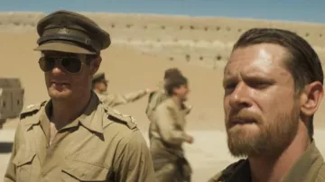 Aviator sunglasses worn by David Stirling (Connor Swindells) as seen in SAS: Rogue Heroes TV show (Season 1)