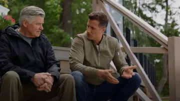 Jack and Jones Between Season Jacket worn by Kevin O'Brien (Brendan Penny) as seen in Chesapeake Shores (S06E07)