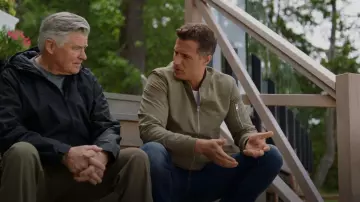 Jack and Jones Between Season Jacket worn by Kevin O'Brien (Brendan Penny) as seen in Chesapeake Shores (S06E07)