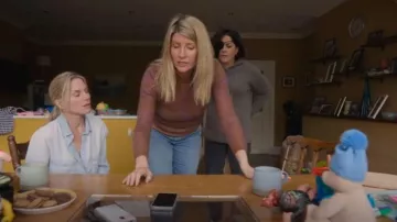 Max Mara Studio Sweater worn by Eva Garvey (Sharon Horgan) as seen in Bad Sisters (S01E03)