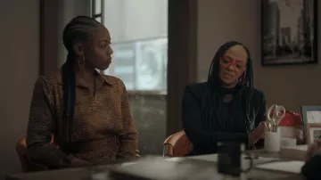 Reiss Emile Dress worn by Fallon Stephens (Aries Sanders) as seen in Reasonable Doubt (S01E01)