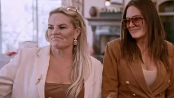 Chloé Ce114sc Gafas de sol de 58mm usadas por Heather Gay como se ve en The Real Housewives of Salt Lake City (S03E02)