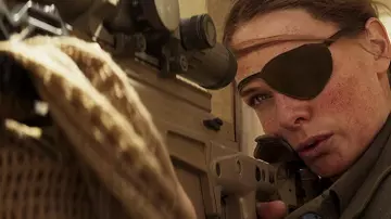Eye patch worn by Ilsa Faust (Rebecca Ferguson) in Mission: Impossible - Dead Reckoning Part One outfits
