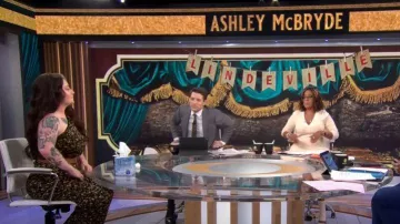 Ramy Brook Chonce Jumpsuit worn by Ashley McBryde as seen in CBS Mornings on October 6, 2022