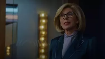 Veronica Beard Eiza Jacket worn by Diane Lockhart (Christine Baranski) as seen in The Good Fight (S06E05)
