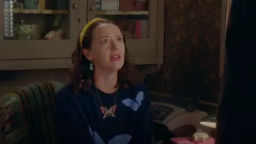 Asos Design Cropped Jumper worn by Pauline Lamb (Katherine Parkinson) as seen in Doc Martin (S10E05)