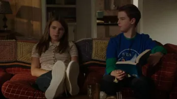 Madewell Barbrook Button-front Sweater Polo worn by Missy Cooper(Raegan Revord) as seen in Young Sheldon (S06E01)