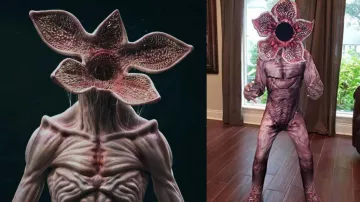 Demogorgon costume as seen in Stranger Things TV series (Season 1)