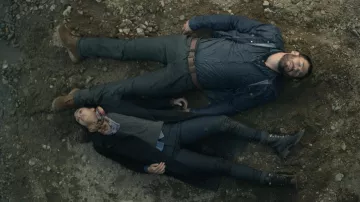 Coach Leather Boots worn by Liv (Melissa Barrera) as seen in Keep Breathing TV series wardrobe (Season 1 Episode 1)