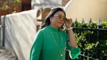 Van Cleef & Arpels Magic Alhambra Earrings worn by Monika Tu as seen in Luxe Listings Sydney (S03E01)