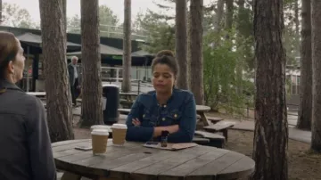Chaqueta Boden Amanda usada por Beth Davenport (Lydia West) como se ve en Inside Man (S01E03)