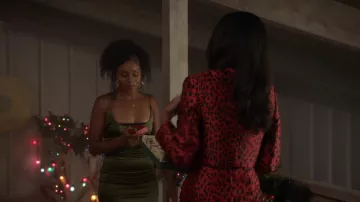Mini-jupe Just Cavalli Leopard-Print portée par Layla Keating (Greta Onieogou) vue dans All American (S05E01)