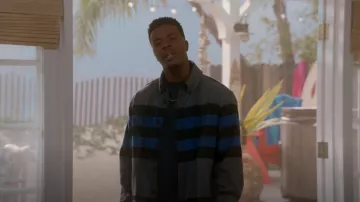 Burberry Vintage Check Button-Down Shirt porté par Spencer James (Daniel Ezra) vu dans All American (S05E01)