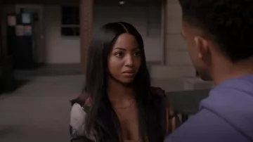 Madewell Paperclip Chain Necklace worn by Thea Mays (Camille Hyde) as seen in All American: Homecoming (S02E01)