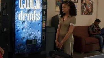 Robe Midi Rag & Bone Peyton Polo portée par Simone Hicks (Geffri Maya Hightower) vue dans All American: Homecoming (S01E03)