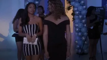 Misha X Revolve Adena Dress worn by Thea Mays (Camille Hyde) as seen in All American: Homecoming (S01E08)