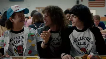 Hellfire Club outfits worn by Dustin Henderson (Gaten Matarazzo) in Stranger Things TV series (Season 4)
