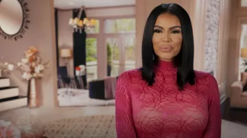 Fashion Nova City Nights Jumpsuit worn by Mia Katherine Thornton as seen in The Real Housewives of Potomac (S07E01)