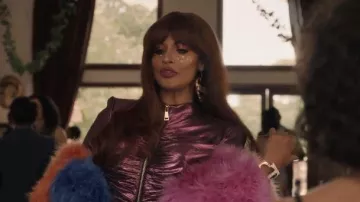 Robe Zhivago Love City portée par Titania (Jameela Jamil) vue dans She-Hulk: Attorney at Law (S01E06)