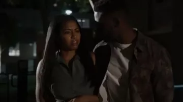 Gorjana Venice Necklace worn by Thea Mays (Camille Hyde) as seen in All American: Homecoming (S01E09)