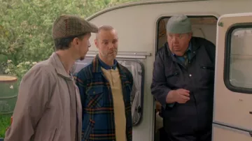 Brixton Bow­ery Sher­pa Lined Jack­et worn by Al Large (Joe Absolom) as seen in Doc Martin (S10E05)