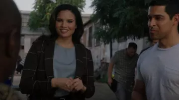Joie Rancher Top en bleu porté par Jessica Knight (Katrina Law) vu dans NCIS (S20E05)