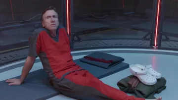 Crocs Classic White Clogs worn by Abomination (Tim Roth) in She-Hulk: Attorney at Law (S01E09)