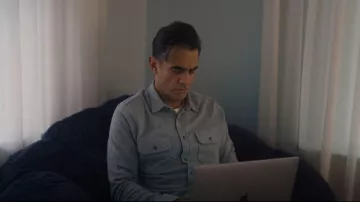 Faherty Legend Button-Up Shirt worn by Dean Brannock (Bobby Cannavale) as seen in The Watcher (S01E03)