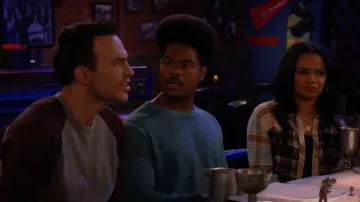 Rails Brando Plaid Shirt worn by Randi (Kyla Pratt) as seen in Call Me Kat (S03E04)