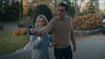 Eileen Fisher Boxy Turtleneck Sweater worn by Nora Brannock (Naomi Watts) as seen in The Watcher (S01E04)