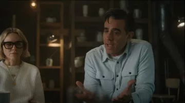 Faherty Legend Button-Up Shirt worn by Dean Brannock (Bobby Cannavale) as seen in The Watcher (S01E06)