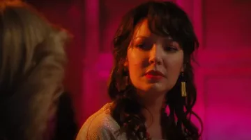 Joyas para la esperanza Handswen Fringe Pendientes usados por Tully Hart (Katherine Heigl) como se ve en Firefly Lane (S01E01)