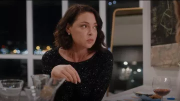 Alice + Olivia Helen Sweat-shirt porté par Tully Hart (Katherine Heigl) vu dans Firefly Lane (S01E05)