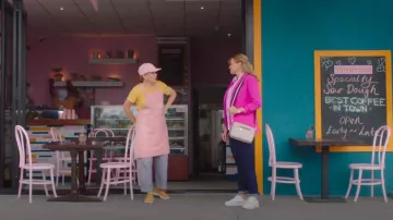 Marc Jacobs Recruit Crossbody Bag In Mink worn by Alexa Crowe (Lucy Lawless) as seen in My Life Is Murder (S03E07)