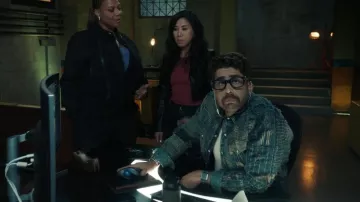 Kapital Boro Western Shirt worn by Harry Keshegian (Adam Goldberg) as seen in The Equalizer (S03E04)