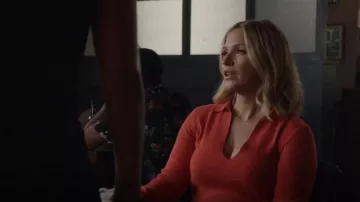 Suéter Polo Reiss Natalia usado por Eddie Janko (Vanessa Ray) como se ve en Blue Bloods (S13E03)