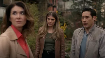 T-shirt à manches courtes Uniqlo U Crew Neck porté par Addison Augustine (Caitlin Bassett) vu dans Quantum Leap (S01E06)