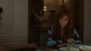Stella McCartney Daria Blouse worn by Nicolette 'Nicky' Roman (Anna Friel) as seen in Monarch (S01E07)