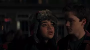 BDG Wool & Faux Fur Trapper Hat worn by Kamala Khan (Iman Vellani) as seen in Ms. Marvel (S01E02)