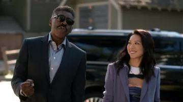 Gafas de sol Ray-Ban usadas por Herbert 'Magic' Williams (Ernie Hudson) como se ve en el programa de televisión Quantum Leap (S01E06)