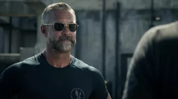 Randolph Aviator Sunglasses worn by David 'Deacon' Kay (Jay Harrington) as seen in S.W.A.T. (S06E03)