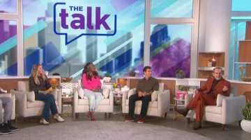 Oakley Podium Plaid Long Sleeve Flannel worn by Jerry O'Connell as seen in The Talk on October 26, 2022