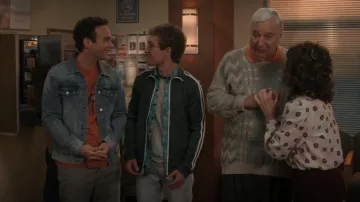 Lou Schwartz (played by Ken Lerner) outfits on The Goldbergs