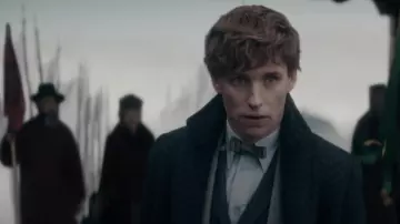 Bow tie worn by Newt Scamander (Eddie Redmayne) as seen in Fantastic Beasts: The Secrets of Dumbledore Wardrobe