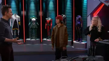 Ba&sh Tie Dye Skirt worn by Eva (Lucy Davis) as seen in The Villains of Valley View (S01E15)