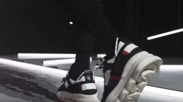 The Versace sneakers worn by Scarlxrd in his music video Utxpia = Mass Genxcide.