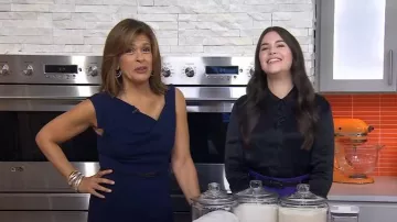 Black Halo Jackie Jumpsuit worn by Hoda Kotb as seen in Today with Hoda & Jenna on November 1, 2022